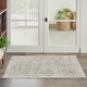 preview thumbnail 22 of 53, Nourison Damask Distressed Contemporary Area Rug 2' 3" x 3' 9" - Ivory - Runner/Rectangle