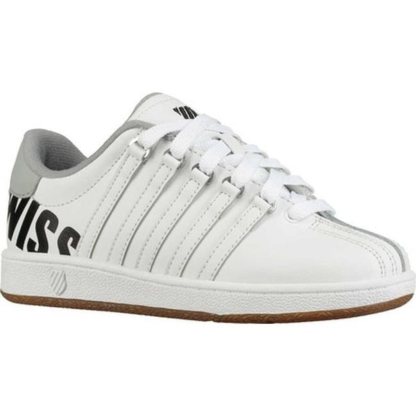kids black k swiss