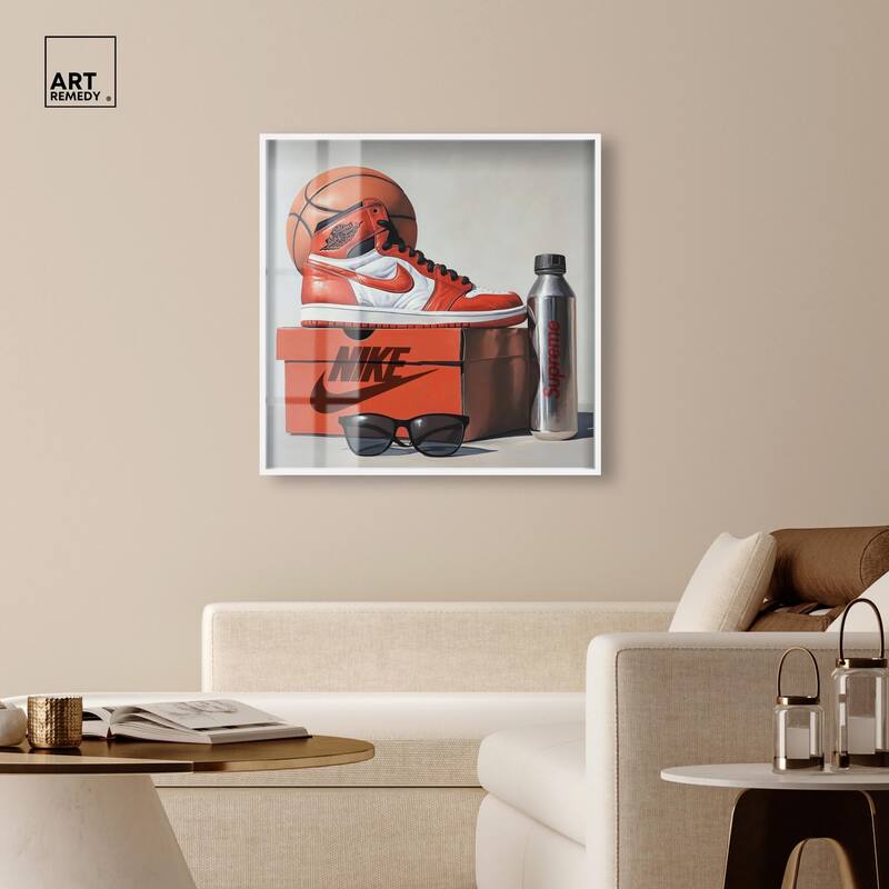Basketball Practice Shadowbox by Art Remedy