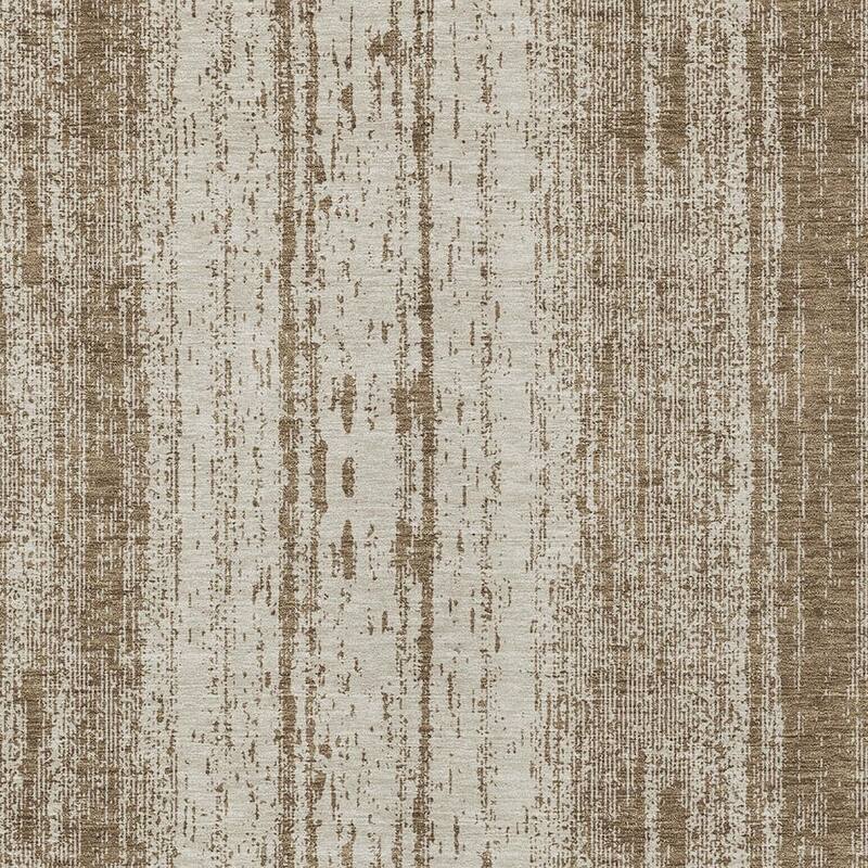 HomeRoots Striped Transitional Rectangle Outdoor Rug