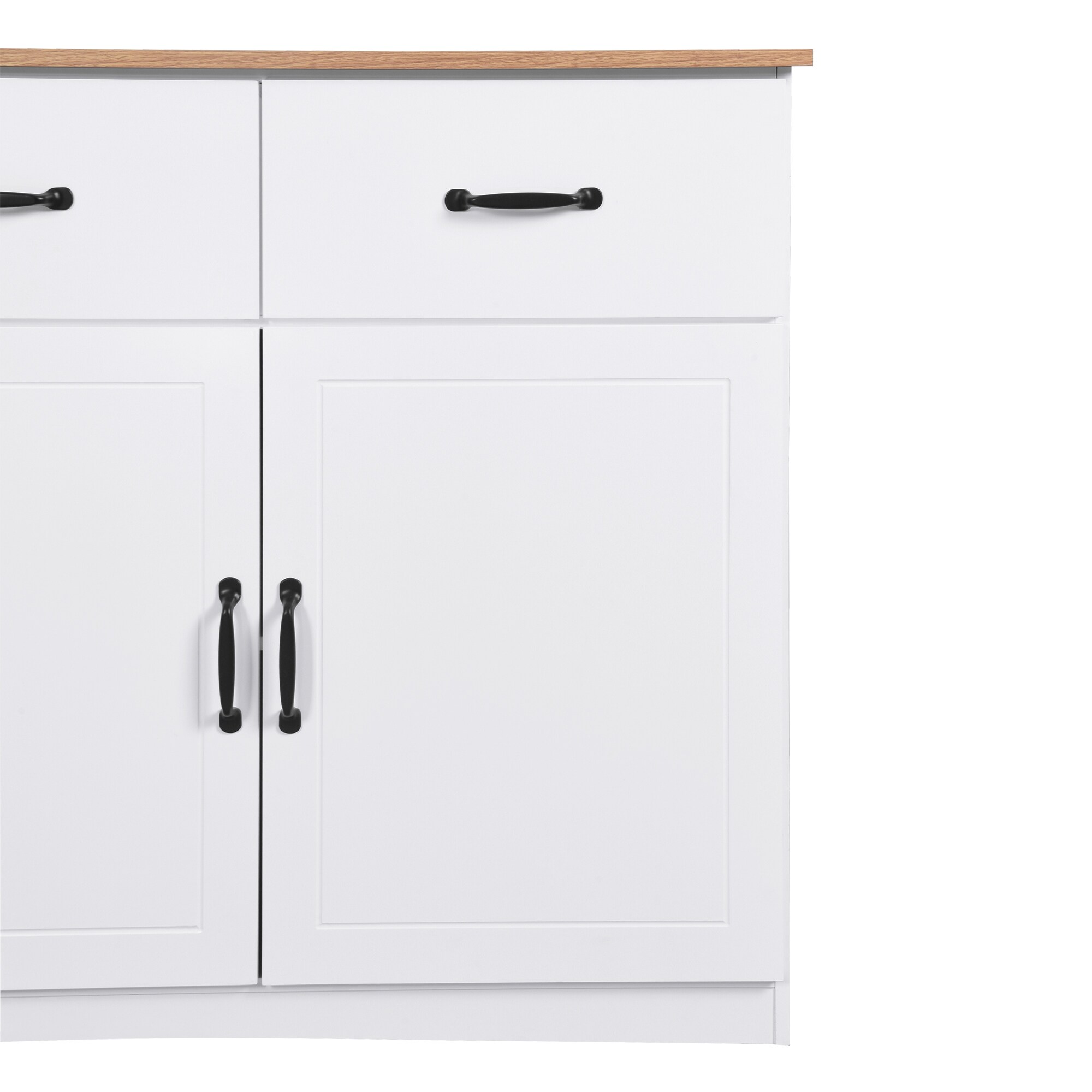 Modern Design Storage Cabinet Console Table with 3 Doors and 3 Drawers for  Living Room, Dining Room or Hallway