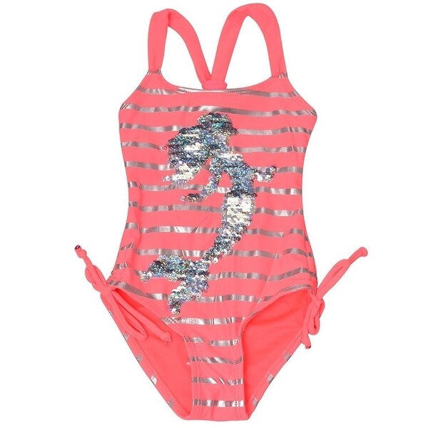reversible sequin swimsuit