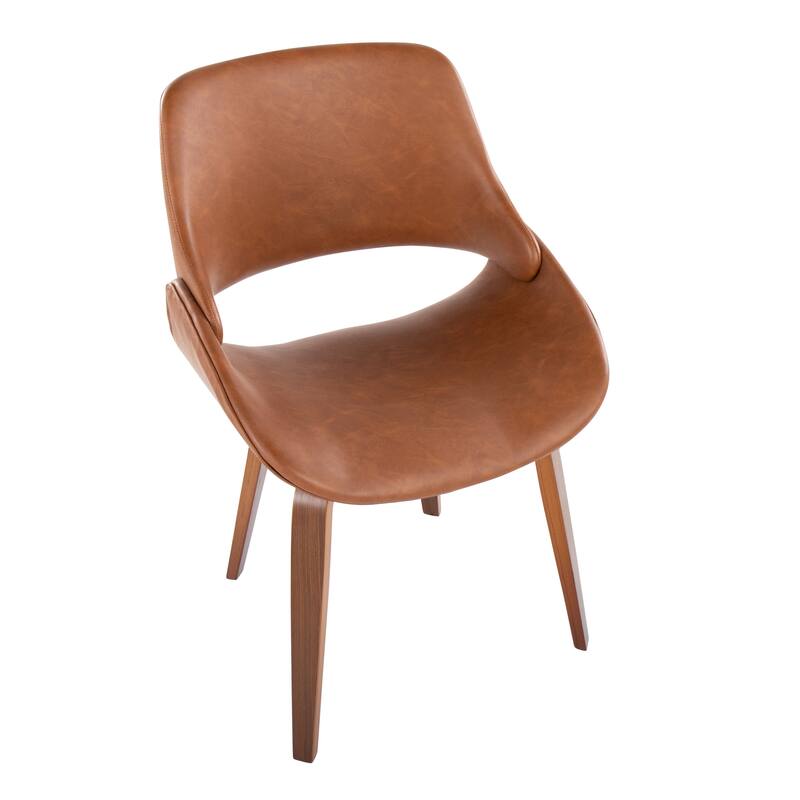 Carson Carrington Svellingen Mid-Century Modern Cross Frame Bent Wood Chair (Set of 2)