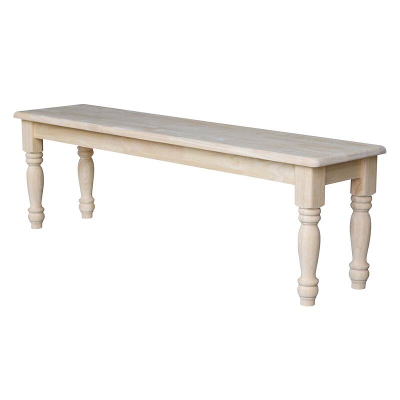 International Concepts Farmhouse Dining Bench