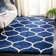 preview thumbnail 158 of 164, SAFAVIEH Hudson Shag Ogee Trellis 2-inch Thick Area Rug