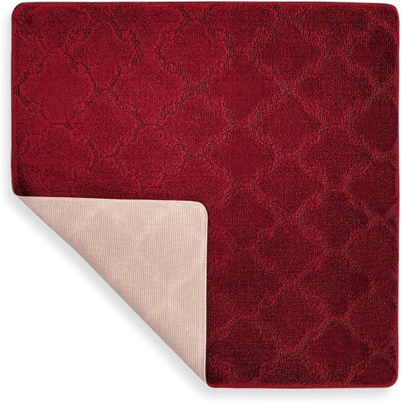 Machine Washable Kitchen & Bathroom Mat, Slip Resistant Backing