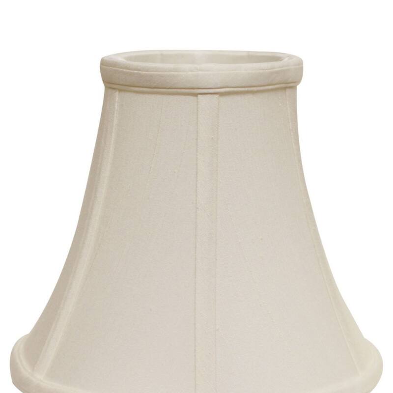 Bell Softback Lampshade with Washer Fitter, Antique White