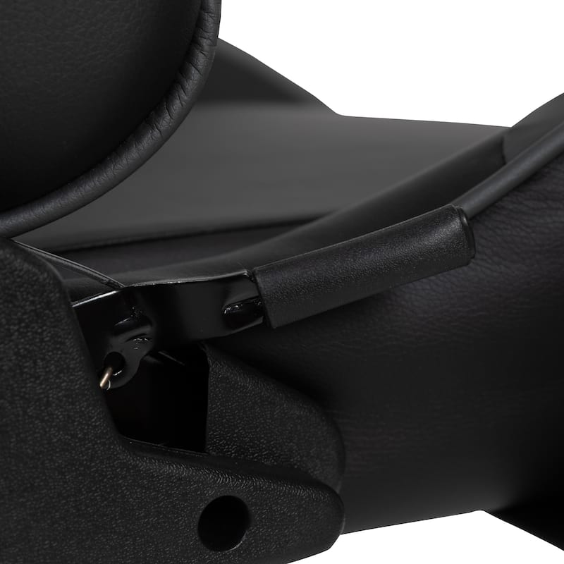 Racing Gaming Ergonomic Chair with Fully Reclining Back in Red LeatherSoft