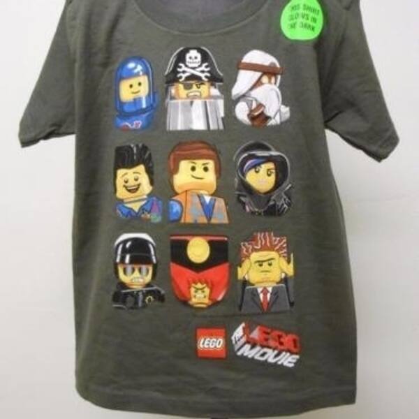 Shop Lego Movie Glow In The Dark Kid Kids Size 5 6 Shirt