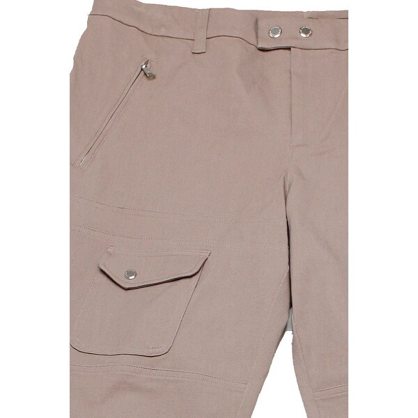 plus size stretch cargo pants