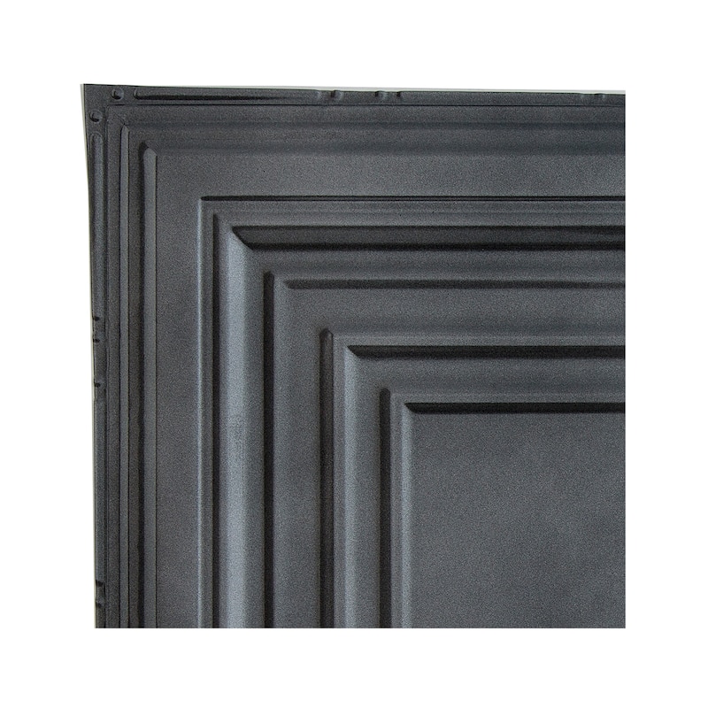 Great Lakes Tin Detroit Lay-in Ceiling Tile - Argento - Sample