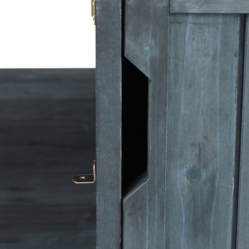 75.4" Rolling Outdoor Kitchen Island with Stainless Steel Top, Premium Solid Wood Grill Cart with Sink and Wheels for Outdoor