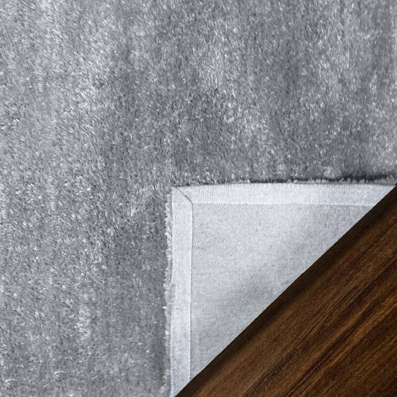 Superior Hand-tufted Plush Solid Shag Indoor Area Rug