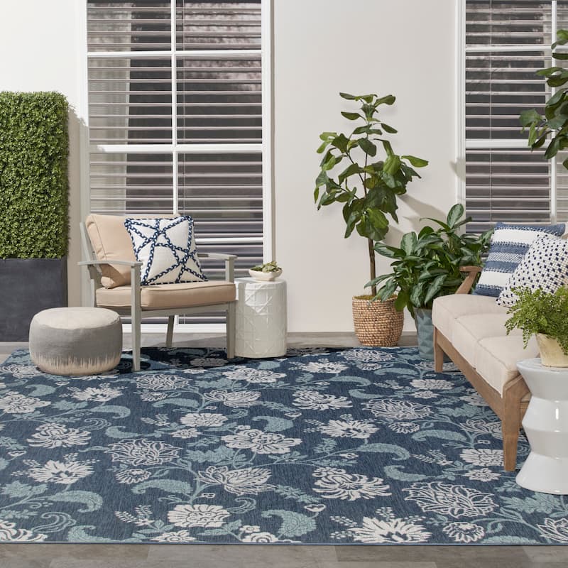 Nourison Garden Oasis Indoor/Outdoor Nature Area Rug