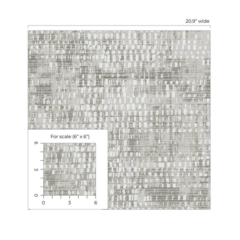 Seabrook Designs Nimbus Faux Non-Woven Unpasted Wallpaper