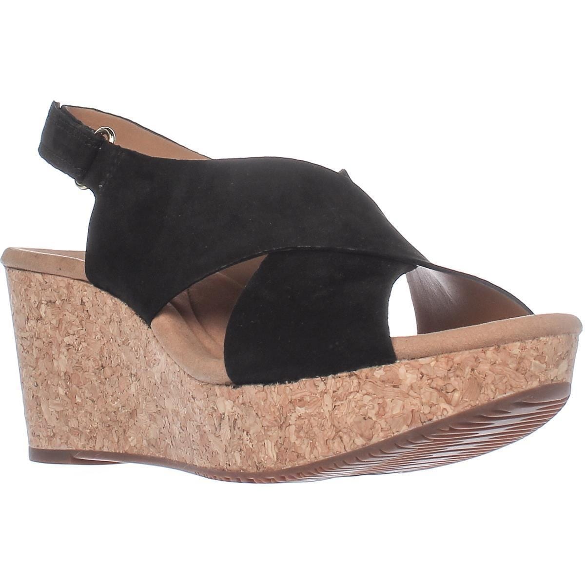 clarks comfort wedges
