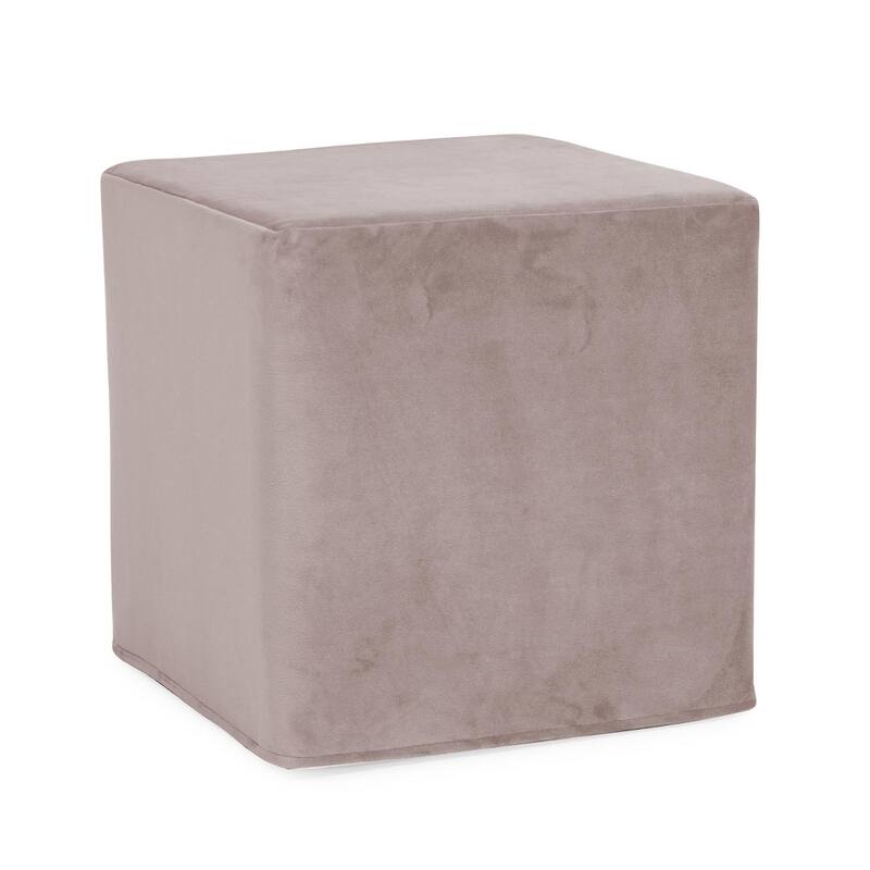 Allan Andrews No Tip Block Ottoman with Cover, Bella Collection