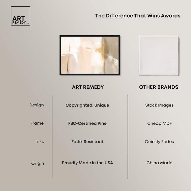 Tonal Gradations I Canvas by Art Remedy