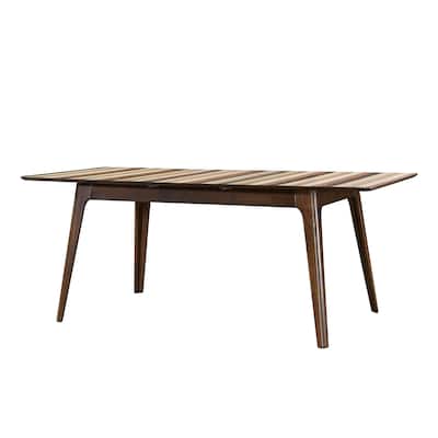 Fargo DT4 Extendable Multi-Colored Tonal Striped Dining Table