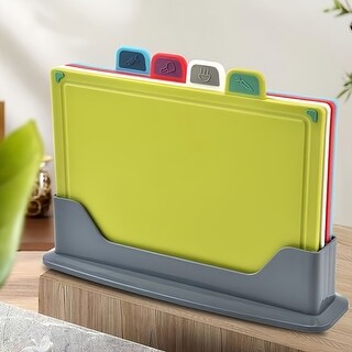 Kitchen Four Color Classification Antibacterial Cutting Board, Plastic ...