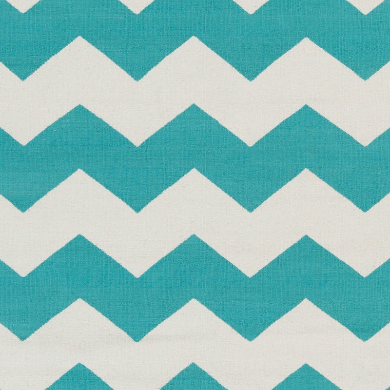 Hand-Woven Macy Chevron Cotton Rug