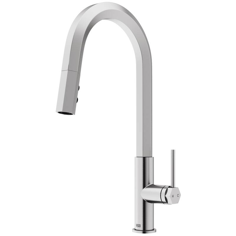 Vigo VG02034 Hart 1.8 GPM 18" H Single Handle Single Hole Pre-Rinse