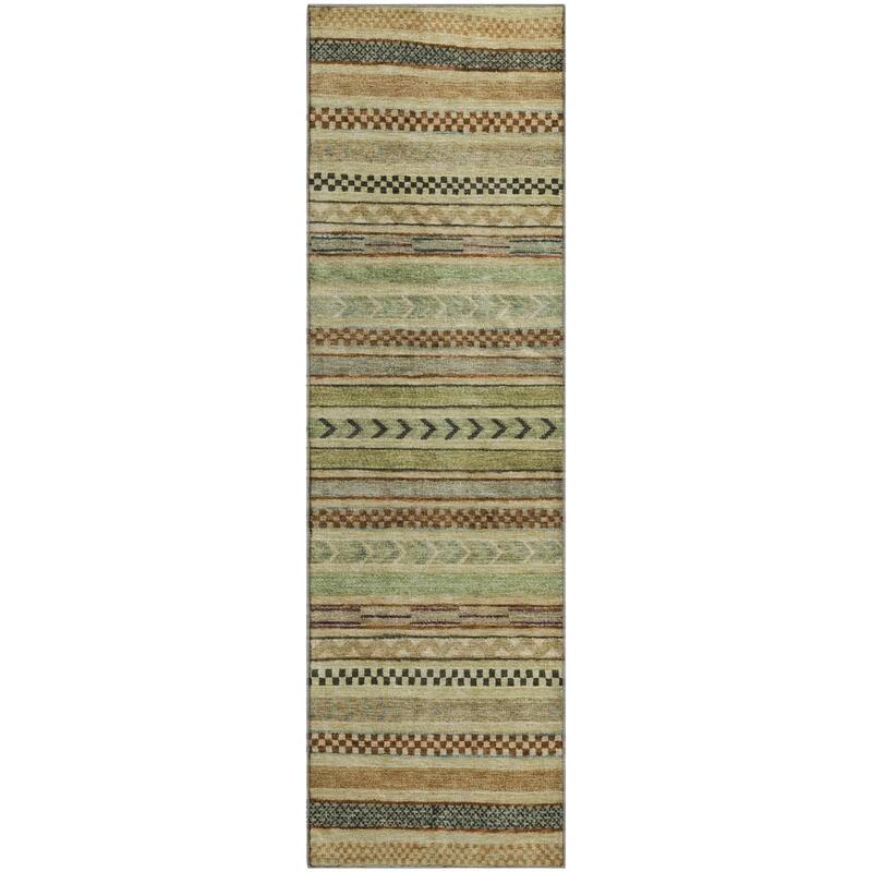 Premium Washable Super Soft Boho Stripes Mayfield Rug