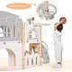preview thumbnail 2 of 31, 8-in-1 Toddler Indoor Playground with Slide Baby Slide Playset for Toddlers Ages 1-3 Outdoor Play