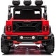 preview thumbnail 29 of 28, 24V Electric Ride on Truck for Kids,Wide Seater Battery Powered Truck with Remote Control, Music,LED Cool Lighting,4WD