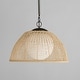 preview thumbnail 4 of 5, Maxim 22472 Cestino 21" Wide Wood Pendant