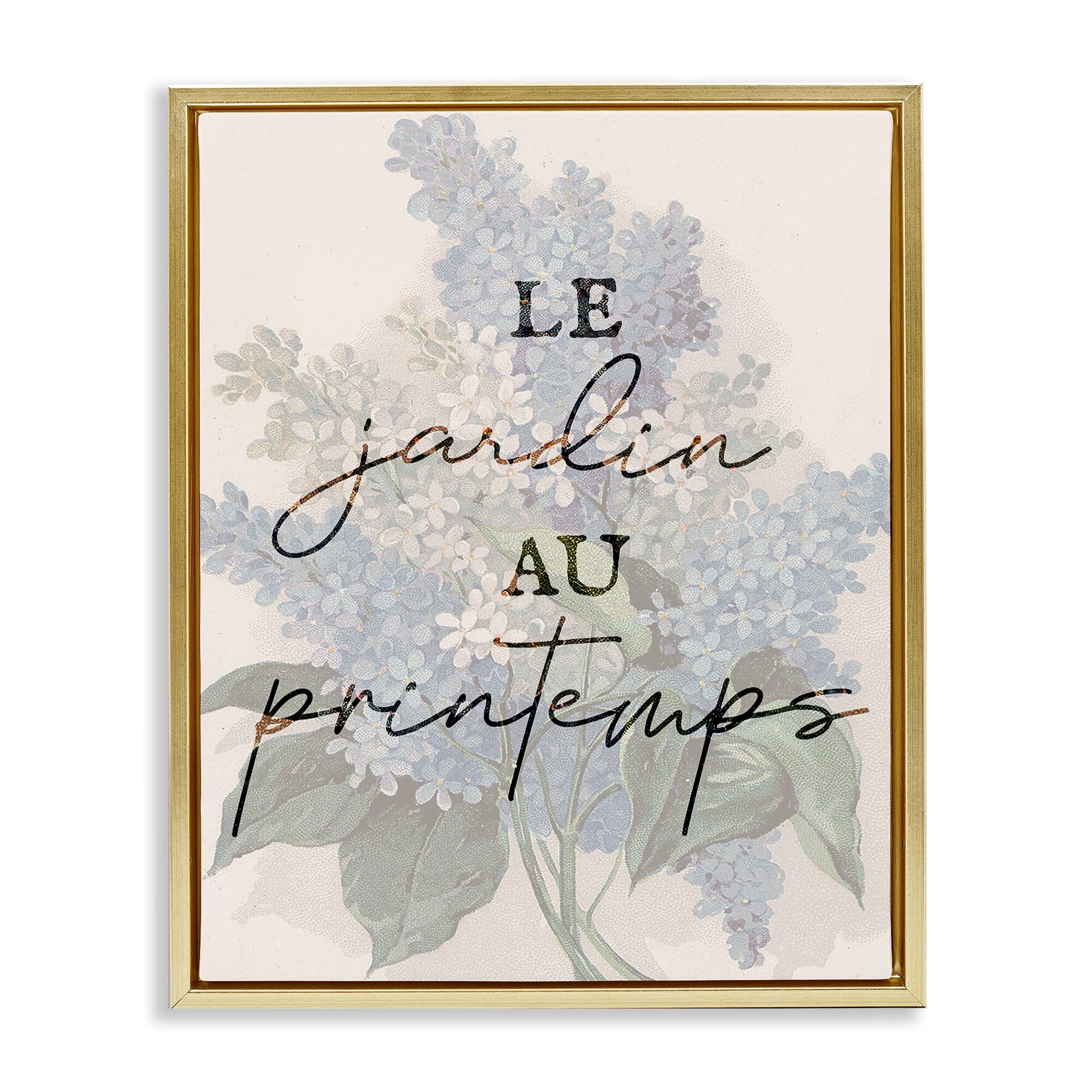 Stupell Garden In Spring French Framed Floater Canvas Wall Art Design By Lil' Rue