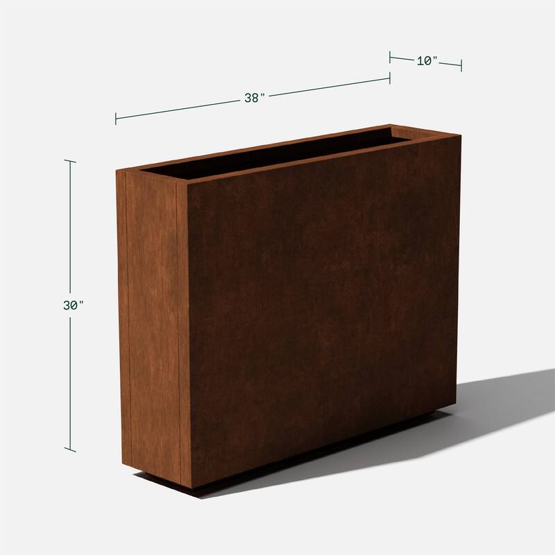 Corten Steel Span Planter