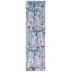 preview thumbnail 23 of 113, SAFAVIEH Aston Fedra Modern Abstract Rug 2' x 11' Runner - Navy/Grey - Runner