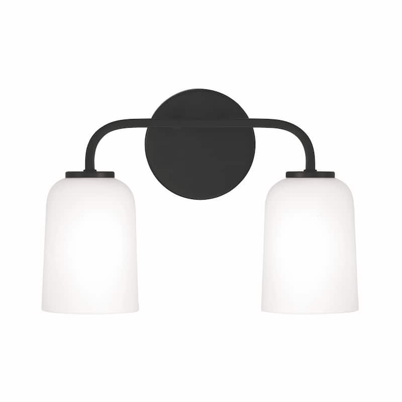 Lawson 2-light Bath/ Vanity Fixture w/ Soft White Glass