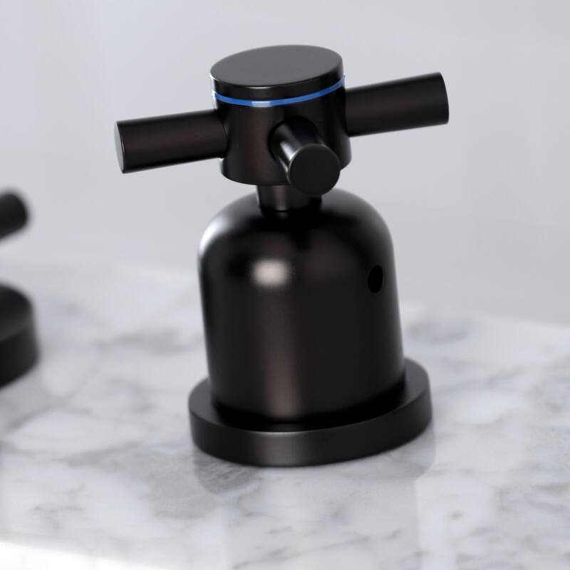 Concord Widespread Bathroom Faucet with Brass Pop-Up