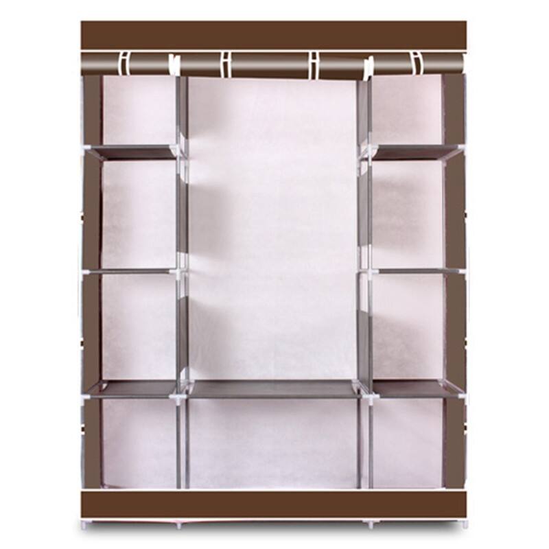 4-Layer 10 Lattices Non-Woven Fabric Wardrobe