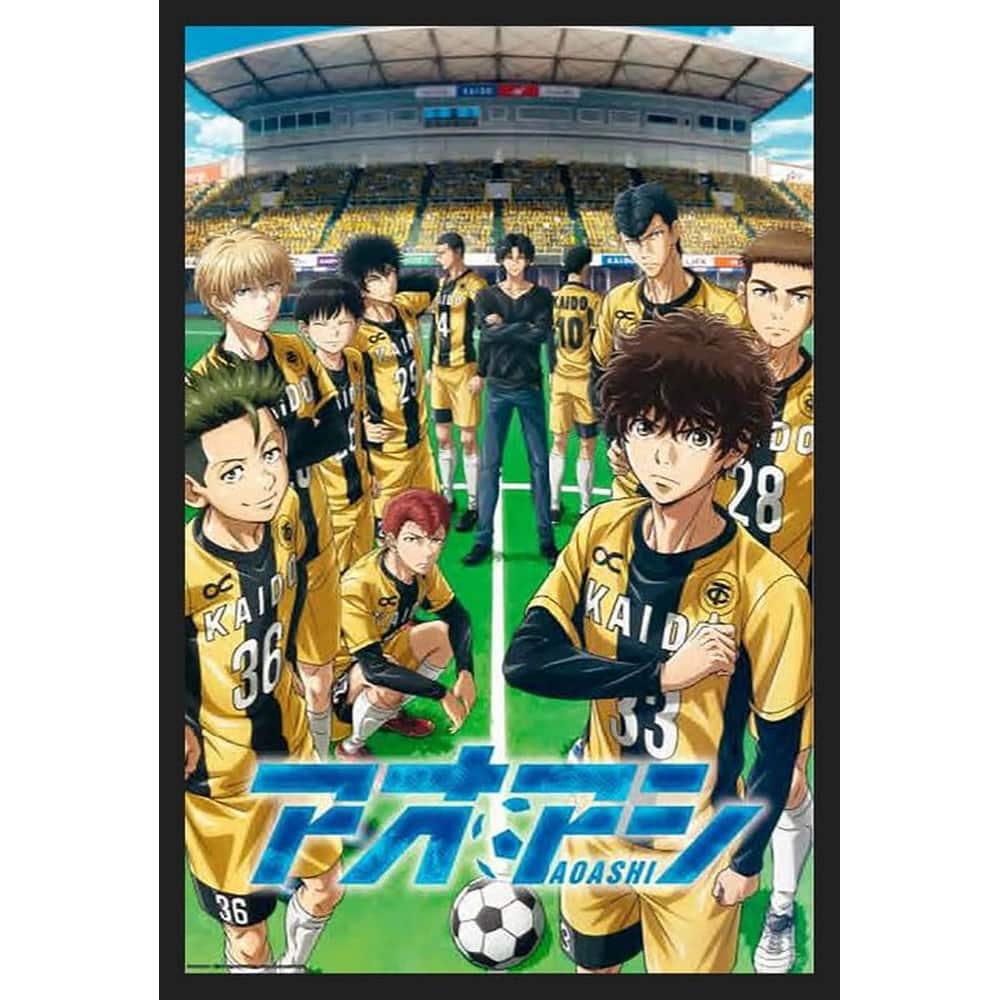 Ao Ashi Esperion FC Framed Poster - 24 x 36 Inch