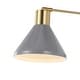 preview thumbnail 6 of 14, Justina Swing Arm 1-Light Modern Midcentury Iron USB Charging Port LED Sconce, by JONATHAN Y