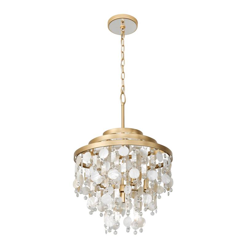 Varaluz Kalani 5-Light Chandelier - French Gold