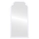 preview thumbnail 14 of 17, Mifflin Framed Full Length Mirror - Clover Cathedral - 23.4x47.4 White