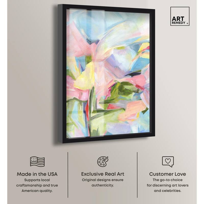 Blushing Promises Shadowbox by Art Remedy