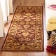 preview thumbnail 6 of 94, SAFAVIEH Handmade Antiquity Manerva Traditional Oriental Wool Rug 2'3" x 10' Runner - Wine/Gold