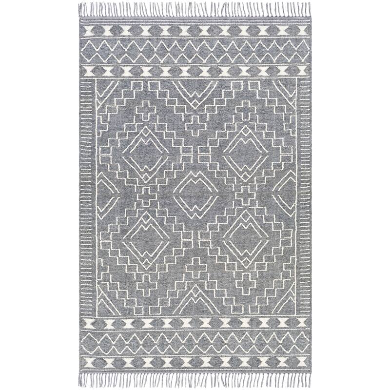 Cannock Handmade Southwestern Wool Blend Area Rug