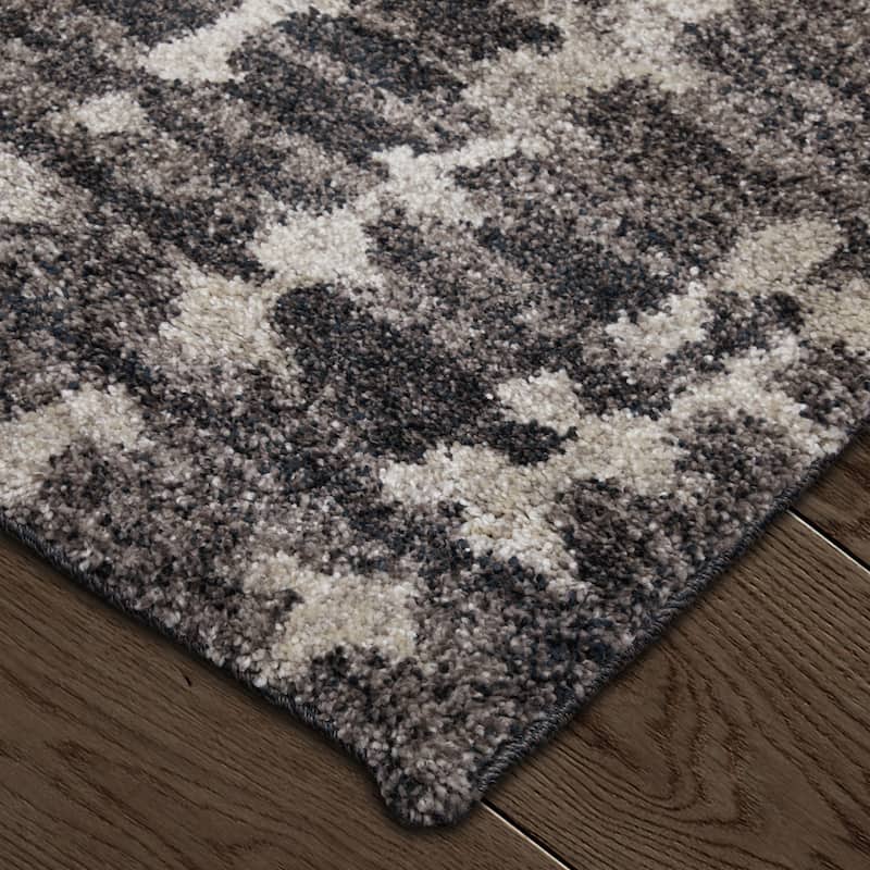 Peavy R39QD Abstract Modern Area Rug