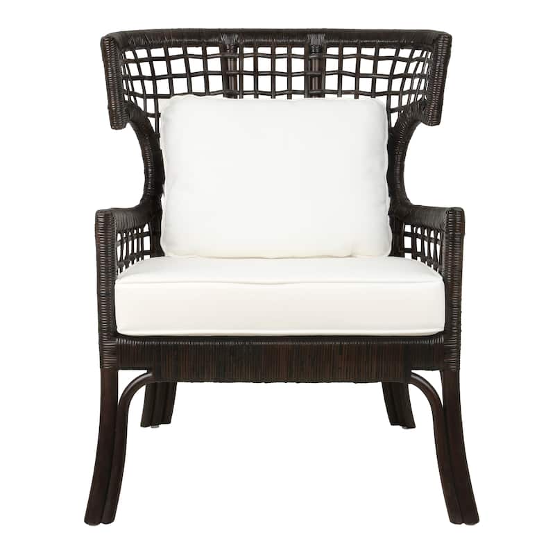 NPD Furniture Zelma Rattan Wingback Armchair
