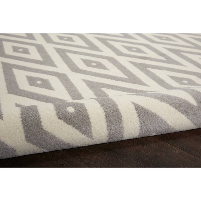 Nourison Grafix Modern Geometric Area Rug
