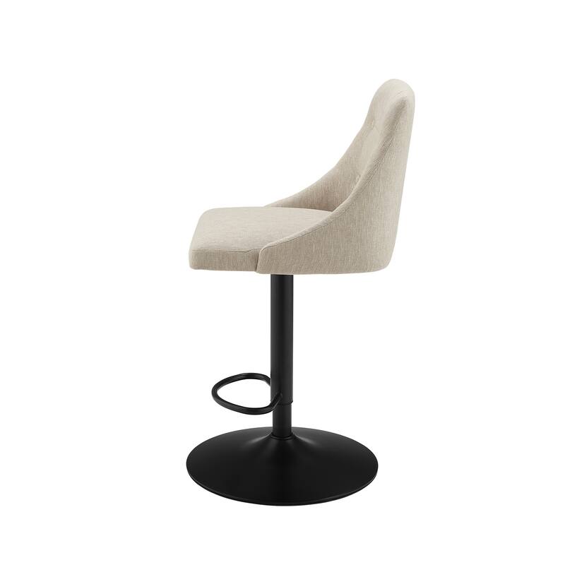 Linon Clarewill Adjustable Gas Lift Barstool