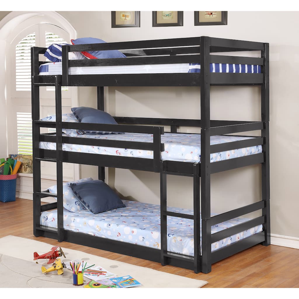 Bryson Triple Twin Bunk Bed