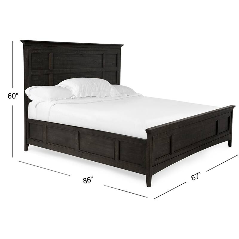 Magnussen Home Westley Falls Graphite Panel Bed