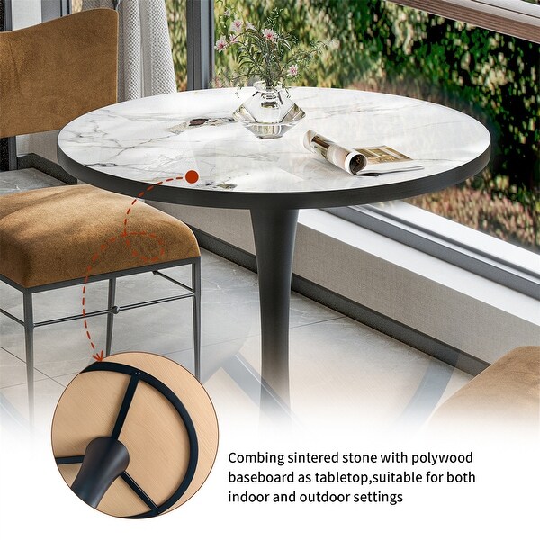 30undefined Round Dining Table No Chairs Sintered Stone Kitchen